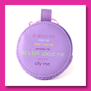 Eye Candy Compact Mirror - Lilac